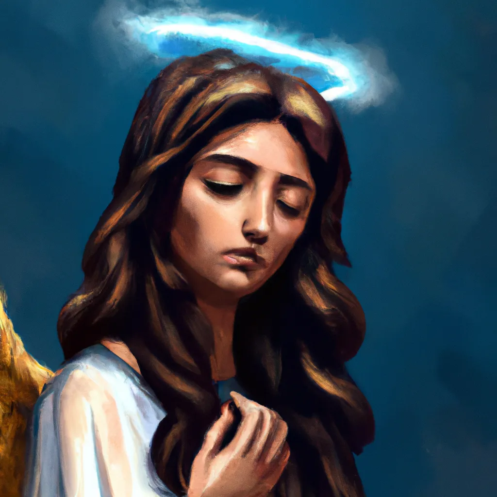Passo Passo anjo feminino