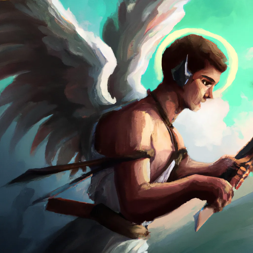 Passo Passo anjo guerreiro