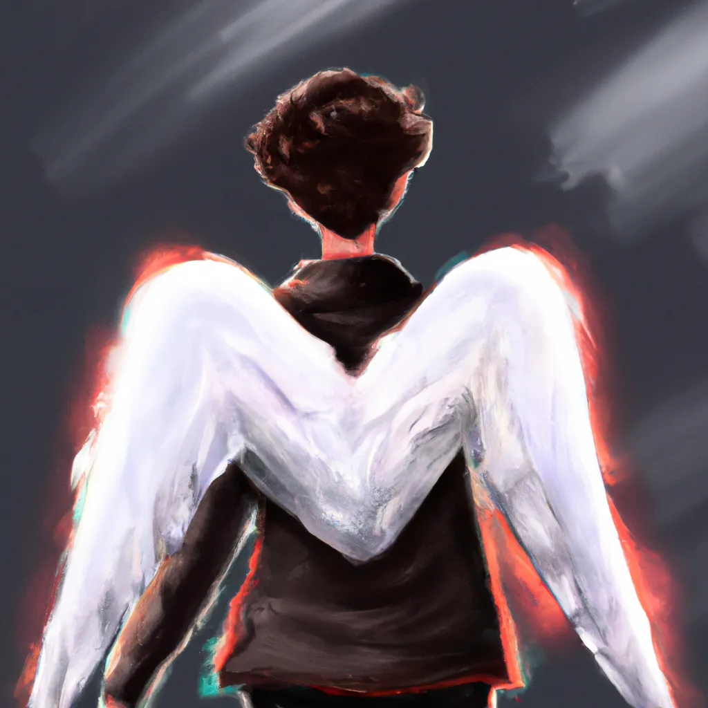 Passo Passo anjo nas costas