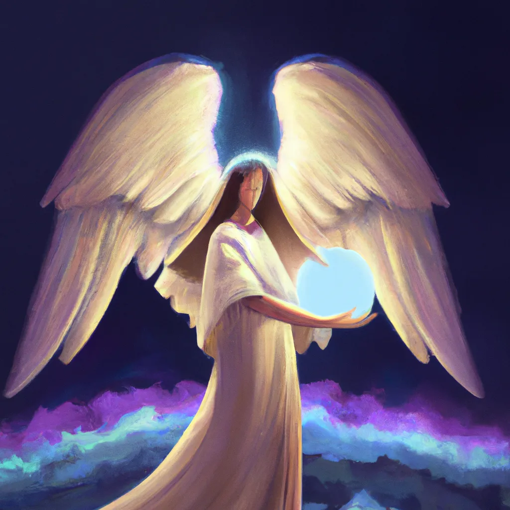 Passo Passo anjo que anunciou o nascimento de jesus