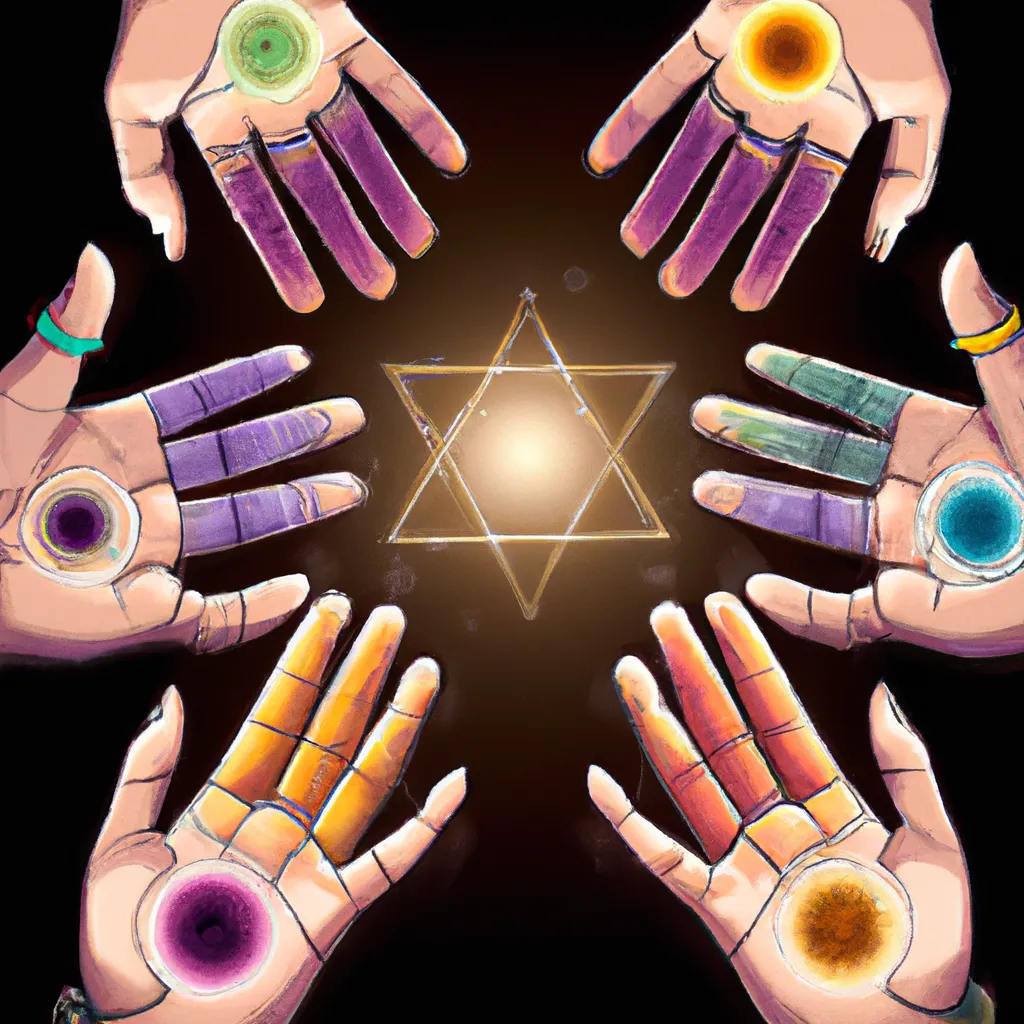 Passo Passo chakras das maos