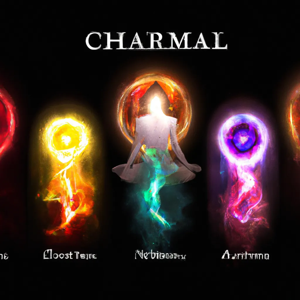 Passo Passo chakras iluminados