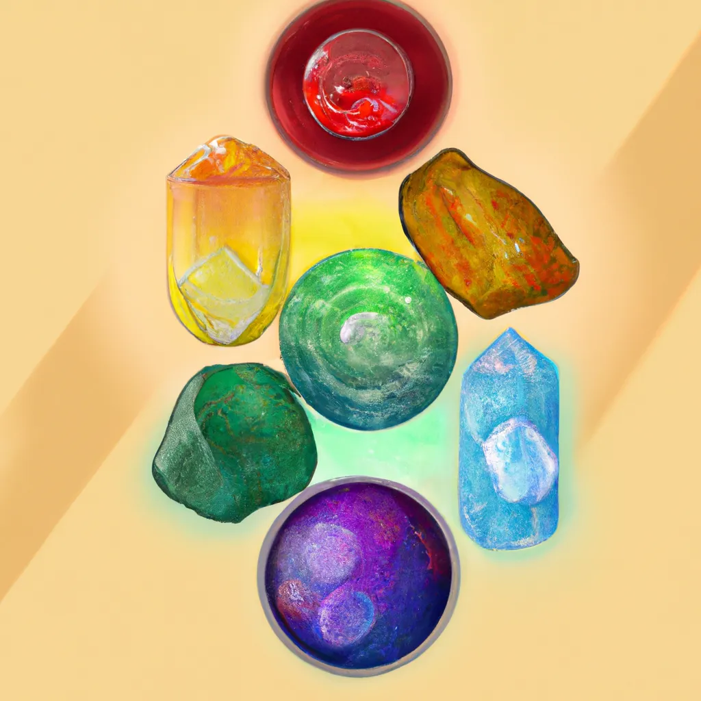 Passo Passo chakras pedras