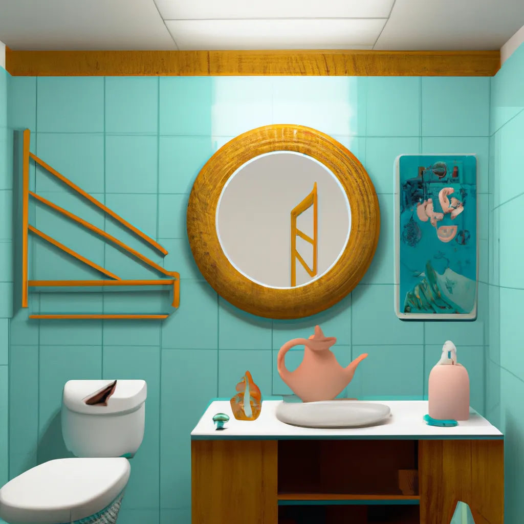 Passo Passo feng shui banheiro cor