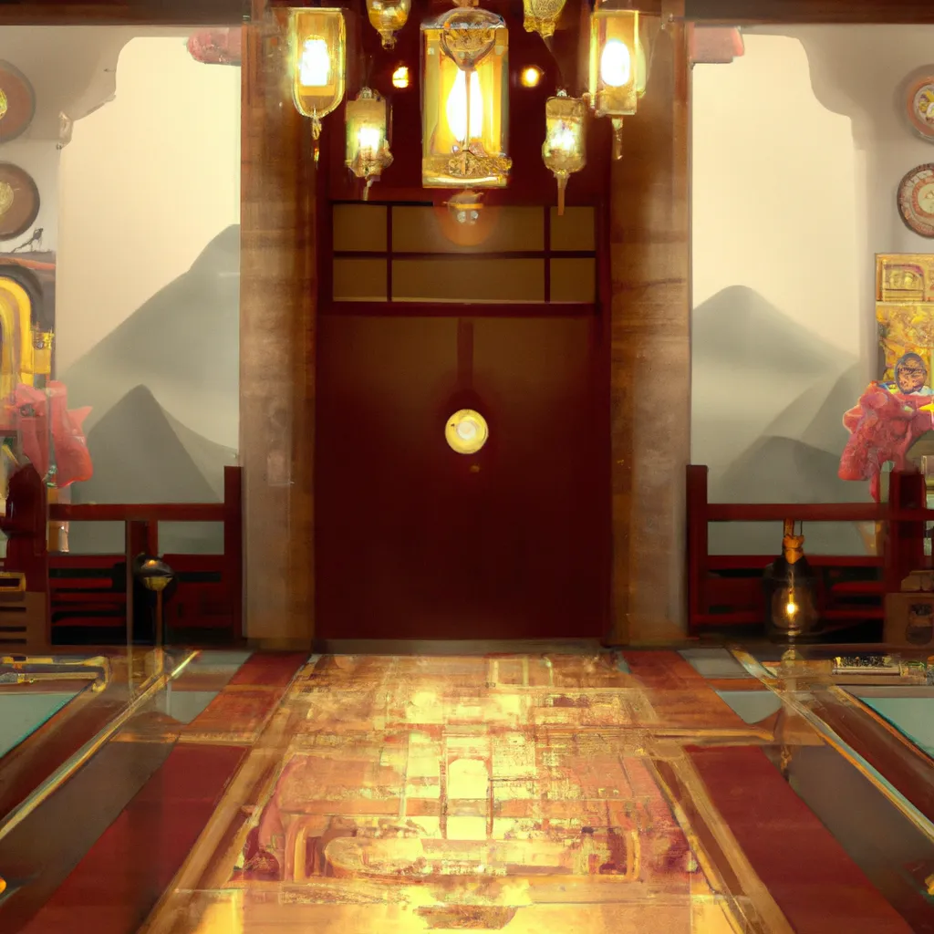 Passo Passo feng shui espelho hall entrada