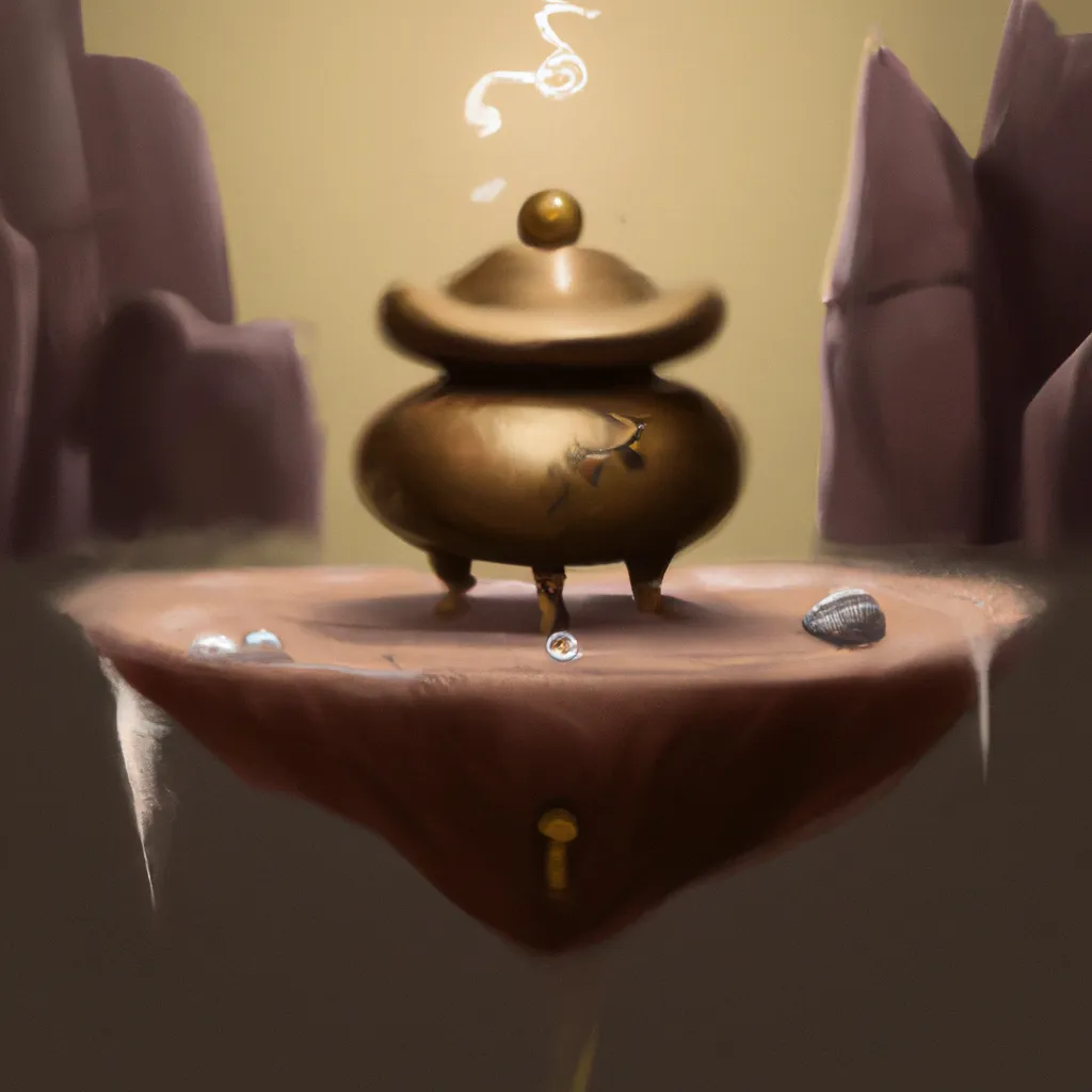 Passo Passo feng shui urn placement