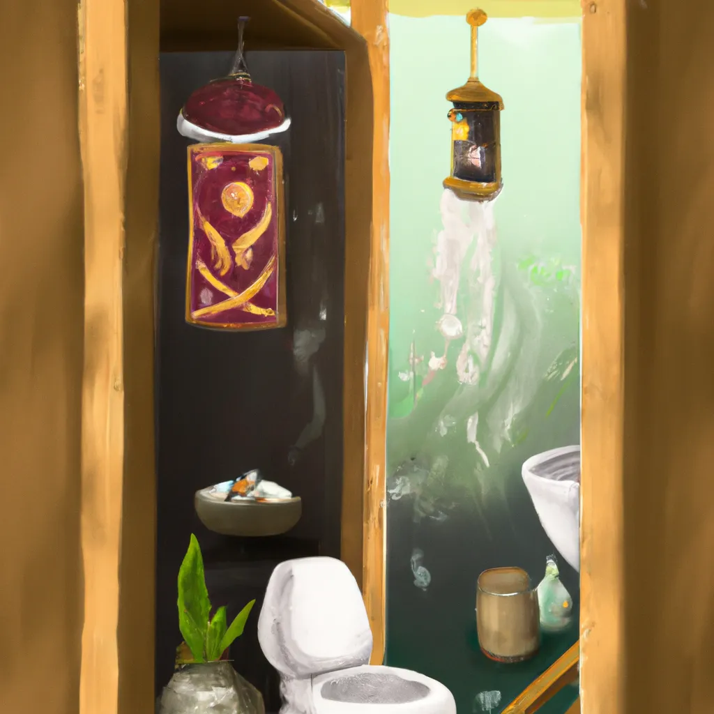 Passo Passo feng shui vazamento no banheiro