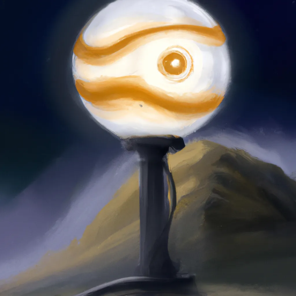 Passo Passo lua abajur