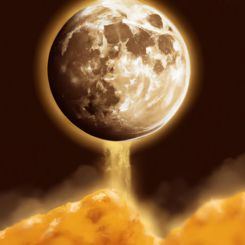 Passo Passo lua gira em torno da terra