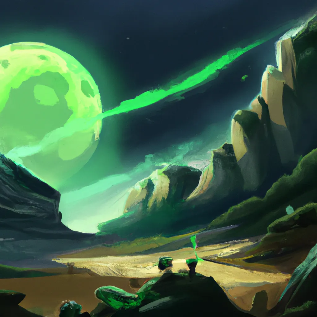 Passo Passo lua verde