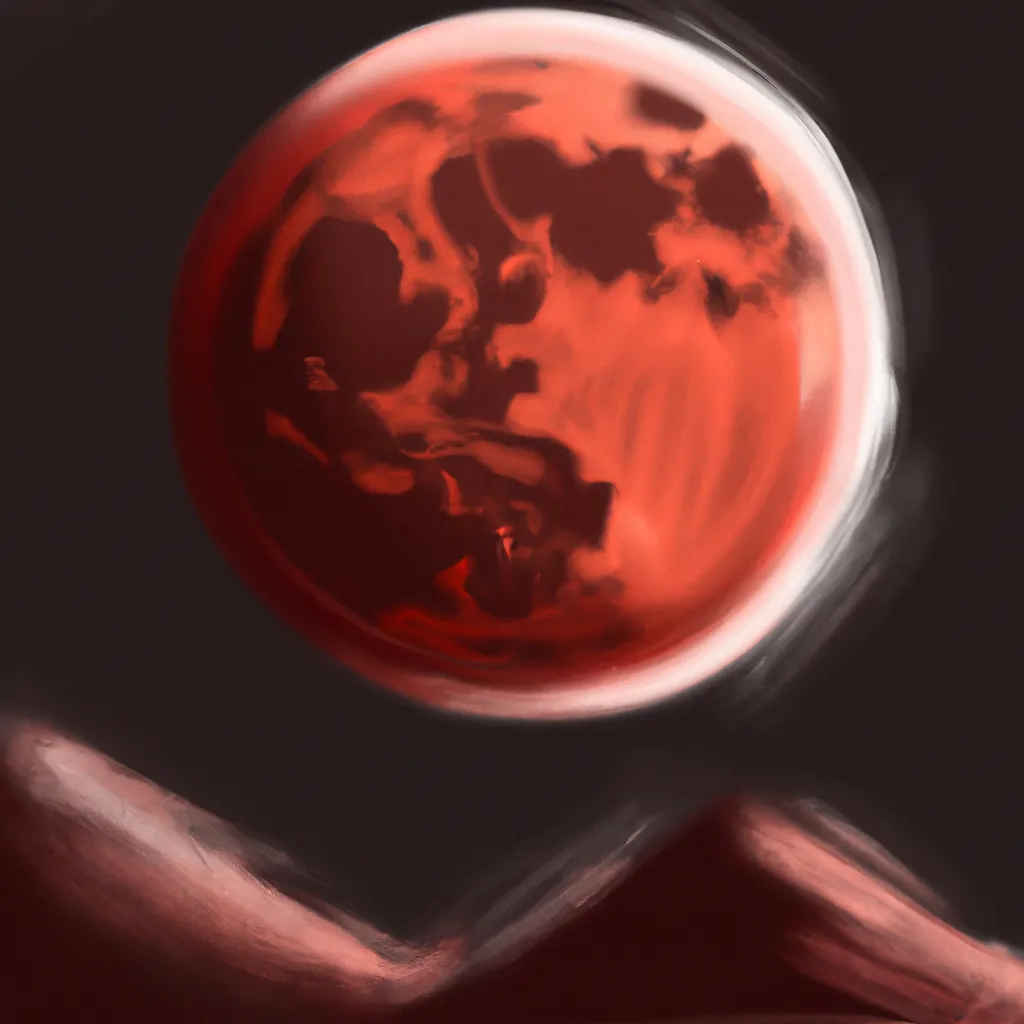 Passo Passo lua vermelha hoje