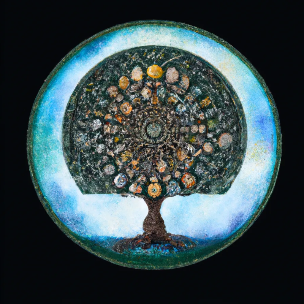 Passo Passo mandala arvore da vida