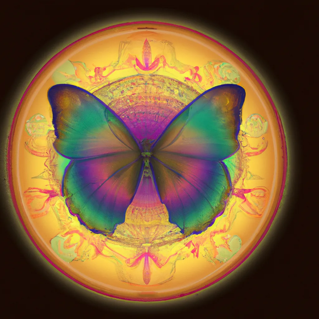Mandala Borboleta: Desvende a Magia de um Desenho Milenar e Crie Suas Próprias Obras de Arte! 8 Passo Passo mandala borboleta