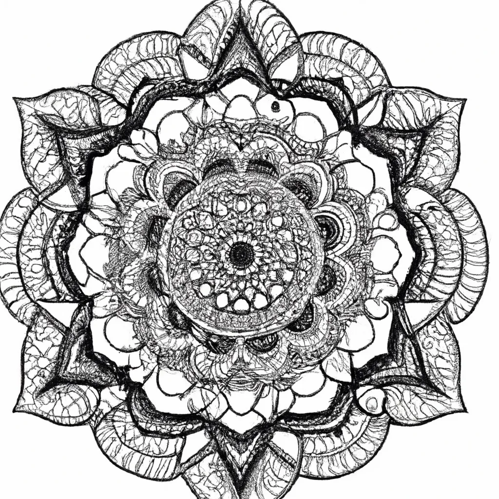 Passo Passo mandala coloring book