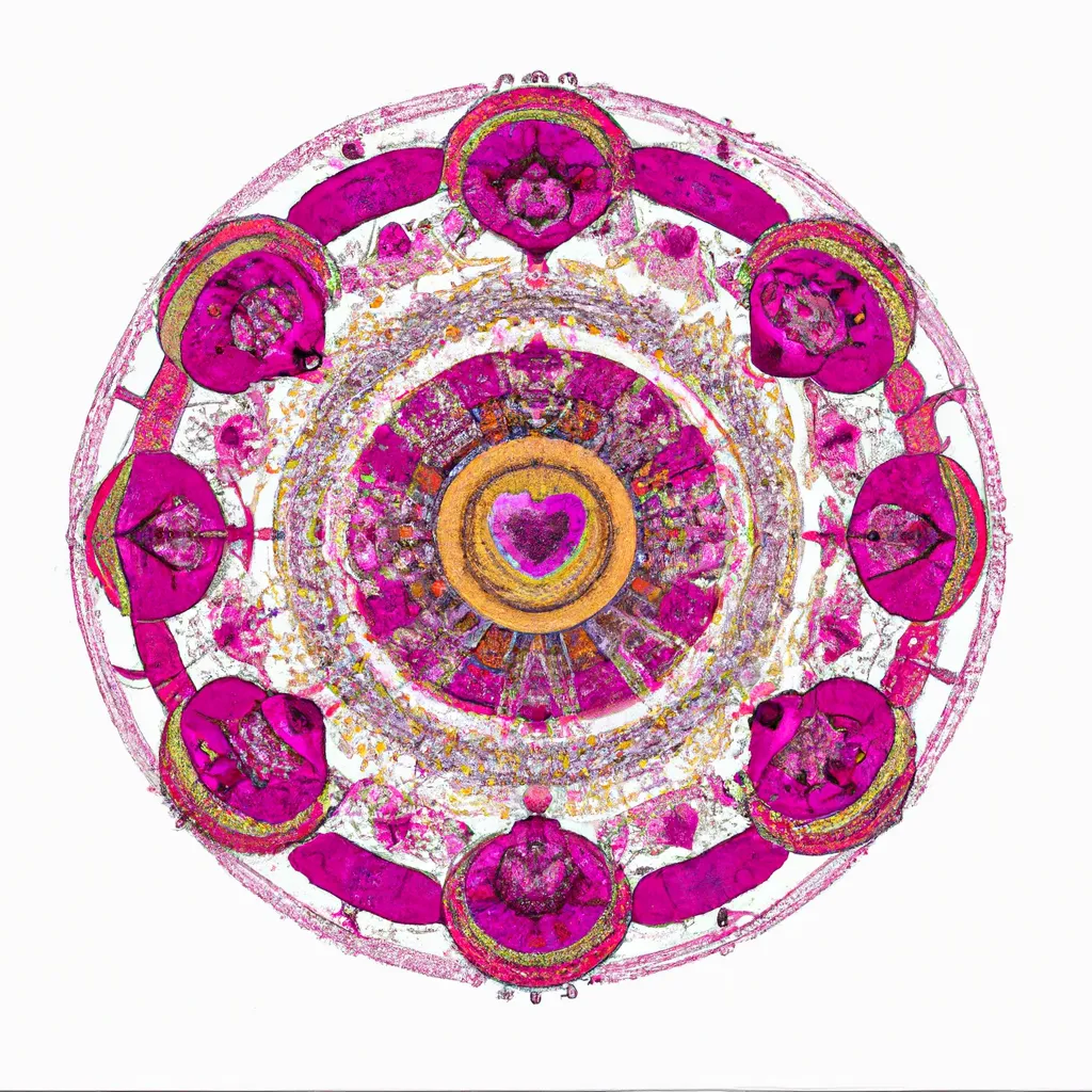 Passo Passo mandala do amor