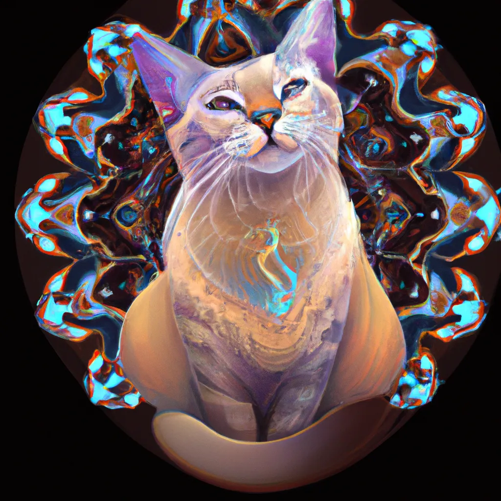 Passo Passo mandala gato
