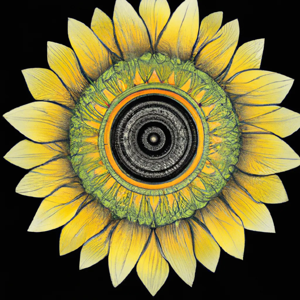 Passo Passo mandala girassol