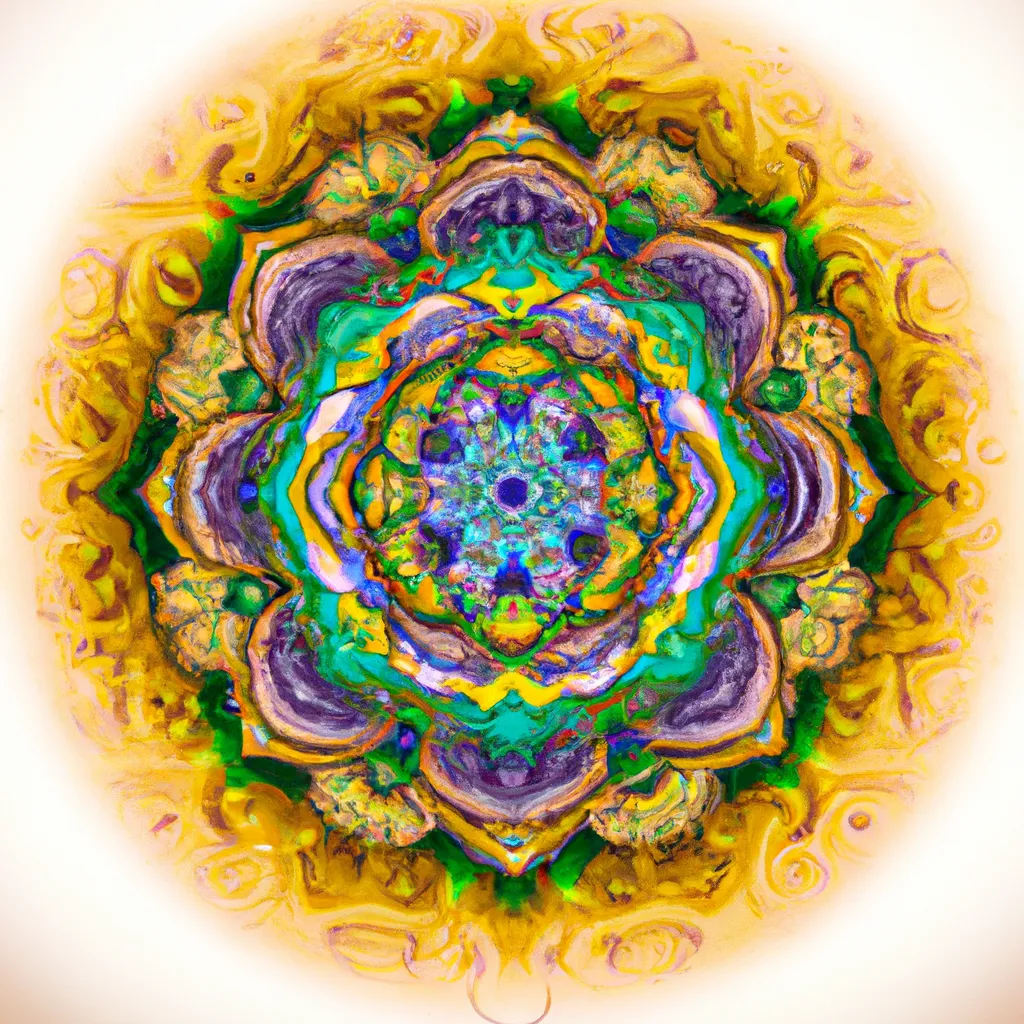 Passo Passo mandala jardim