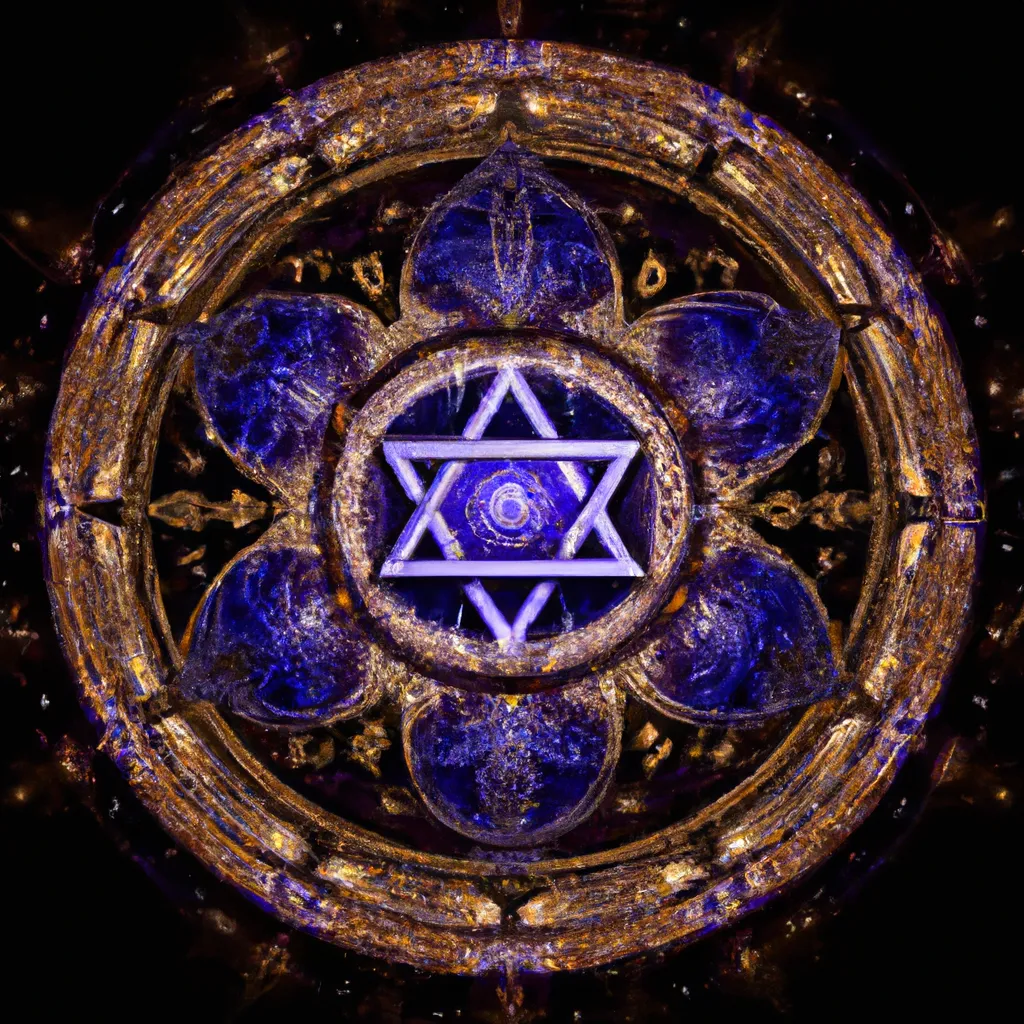Passo Passo mandala judaica