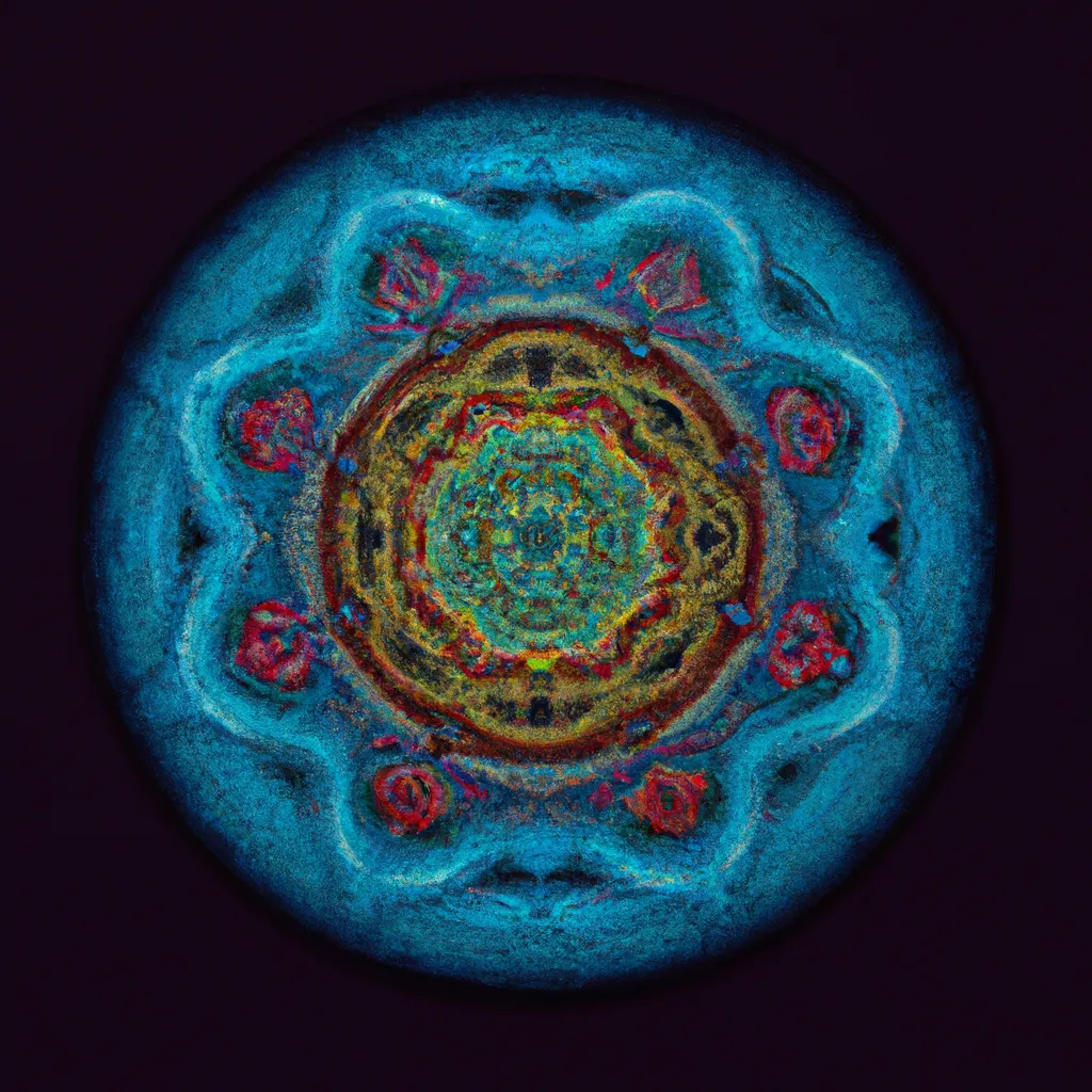 Passo Passo mandala natalina
