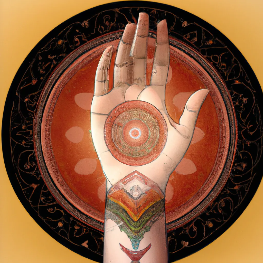Passo Passo mandala no braco