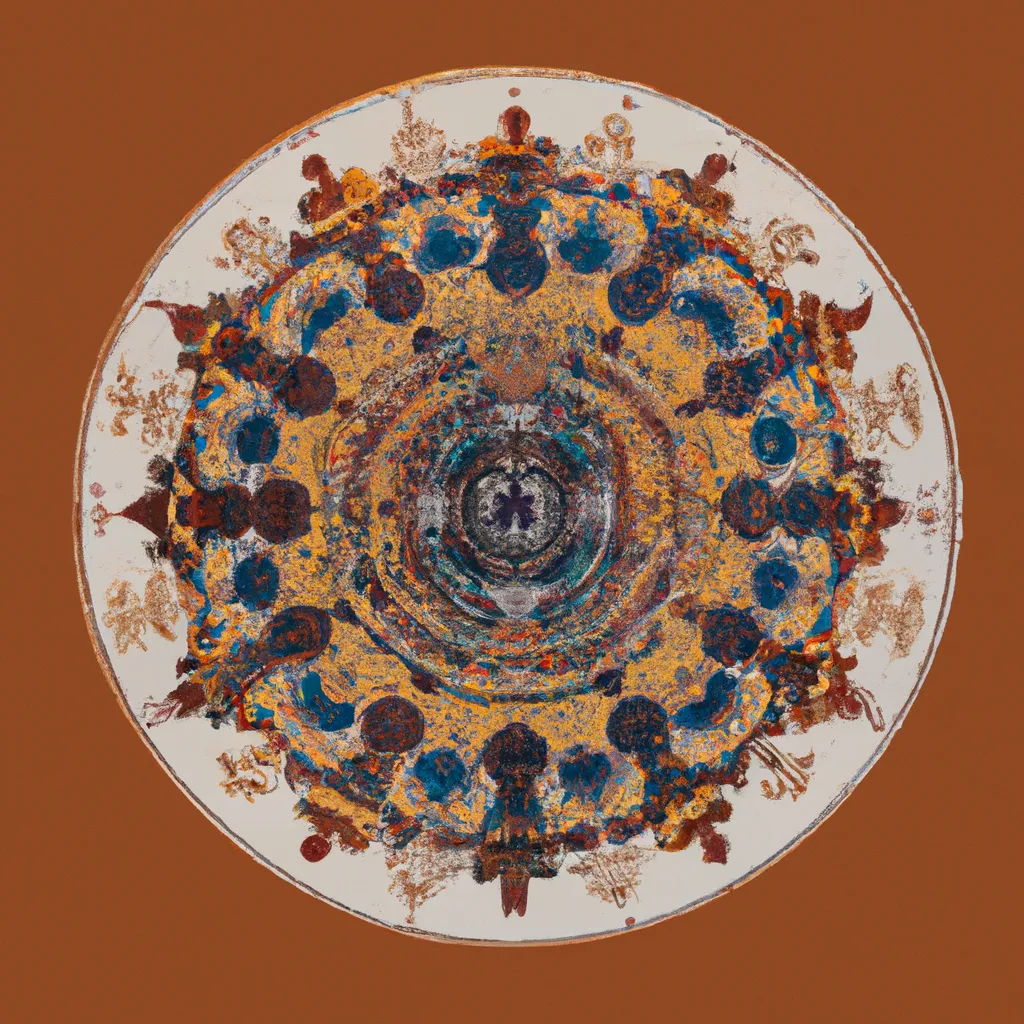 Mandala na Parede: Transforme a Sua Casa com Estilo e Criatividade! 8 Passo Passo mandala parede