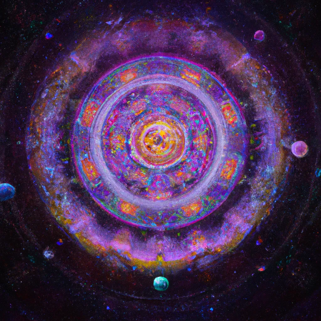 Passo Passo mandala universo