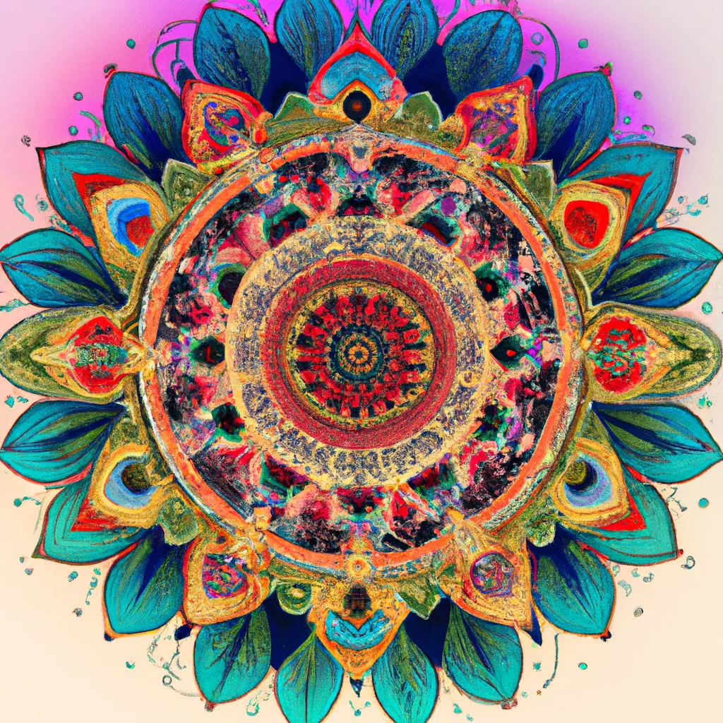 Passo Passo mandala wedding