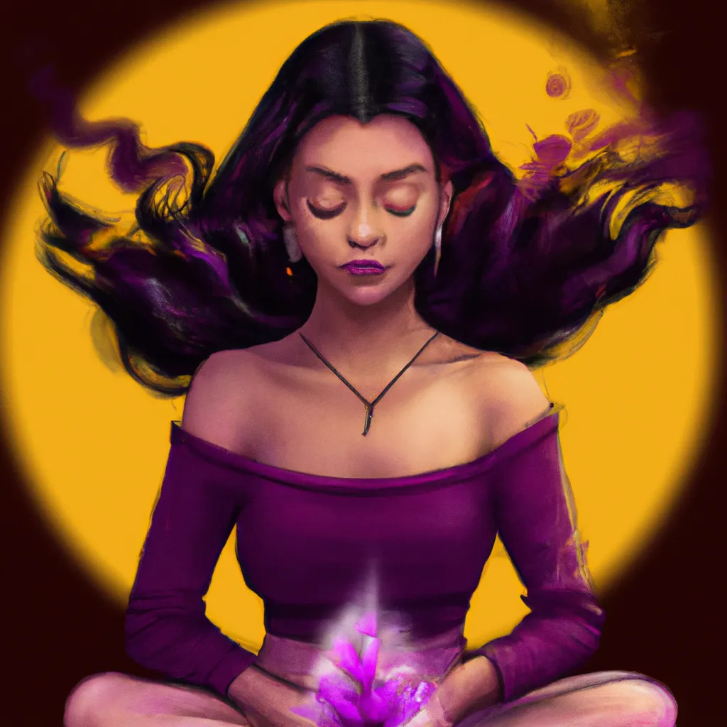 Meditação Chama Violeta: Descubra os Segredos de Uma Vida Mais Plena e Equilibrada! 8 Passo Passo meditacao chama violeta