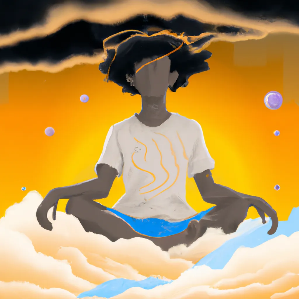 Passo Passo meditacao jovem inverso