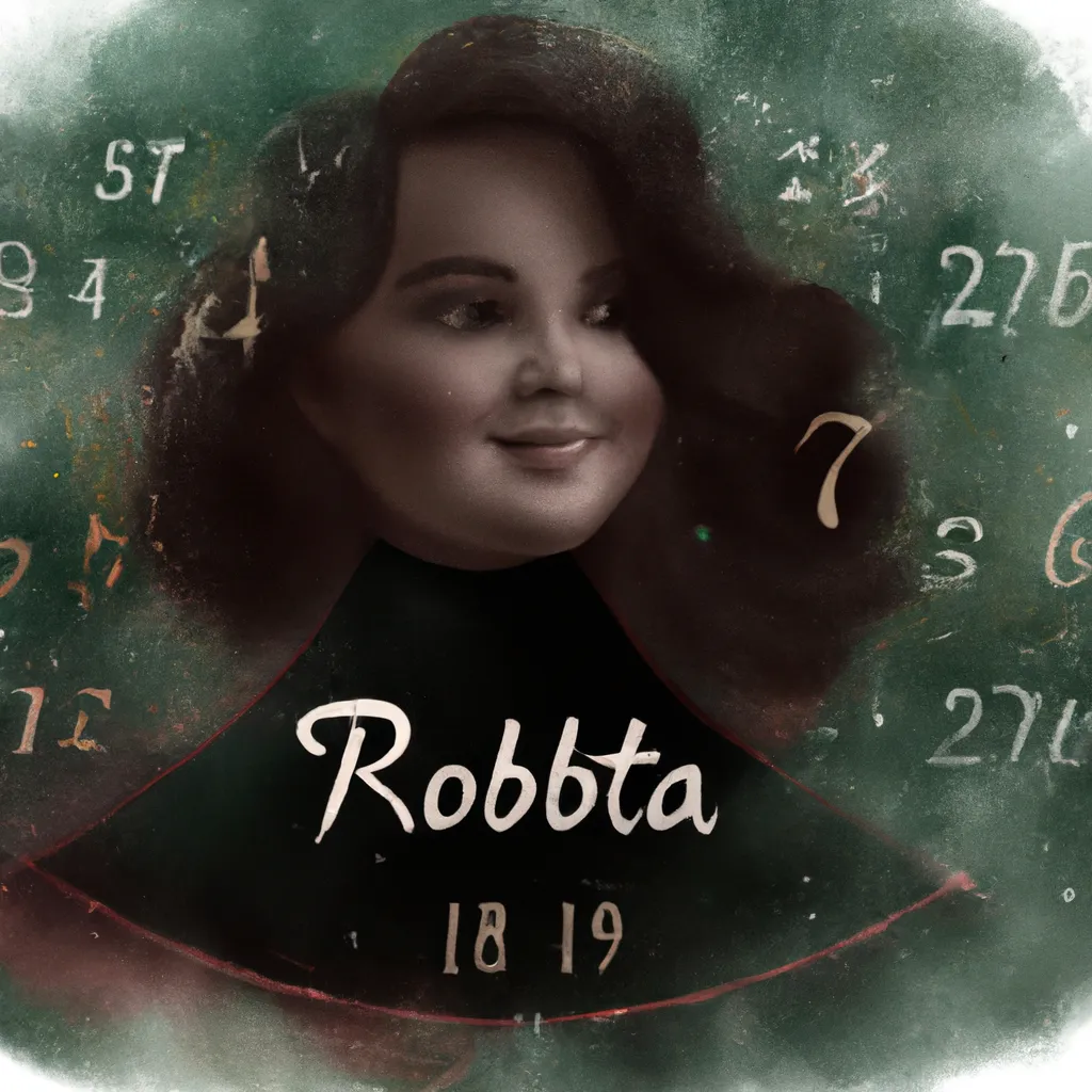 Passo Passo numerologia do nome roberta