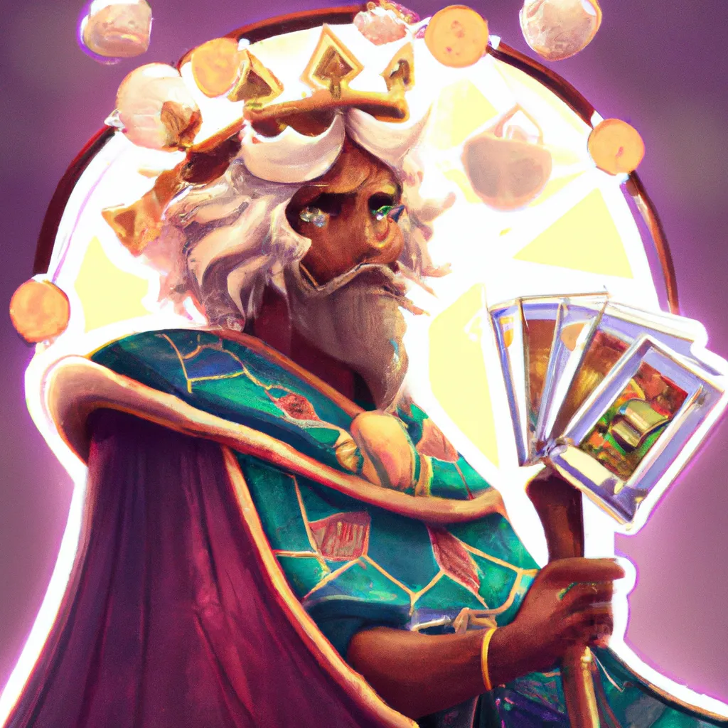 Passo Passo tarot king of wands