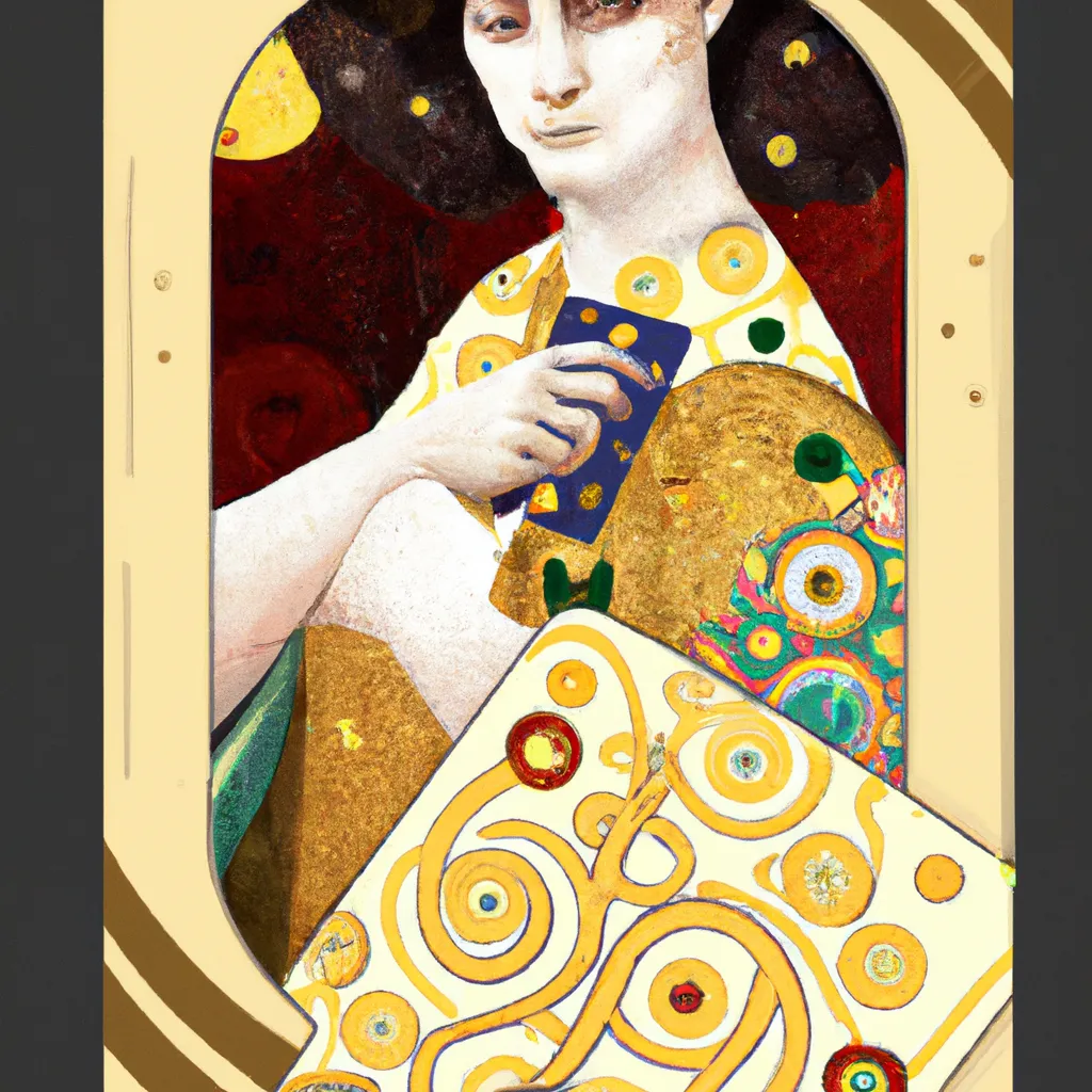Passo Passo tarot klimt