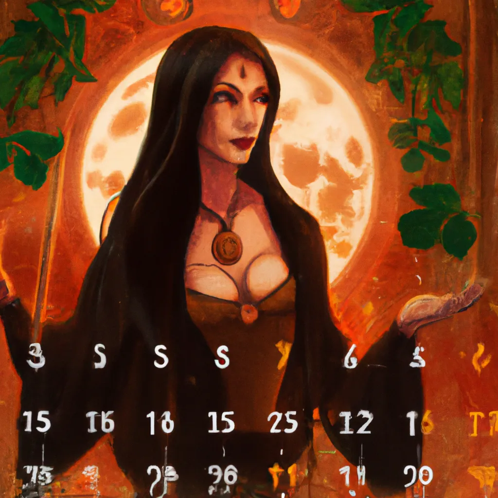 Passo Passo wicca calendario
