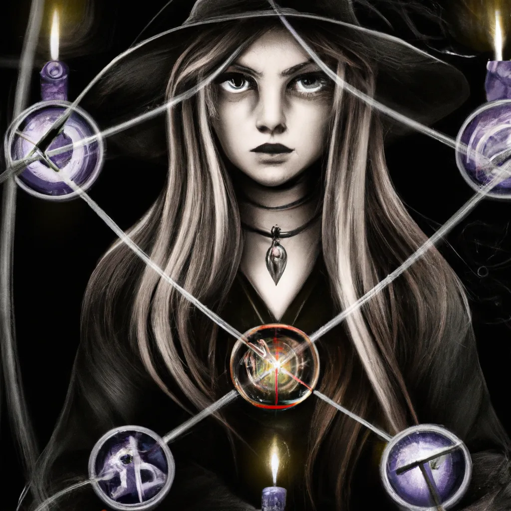 Passo Passo wicca pentagrama