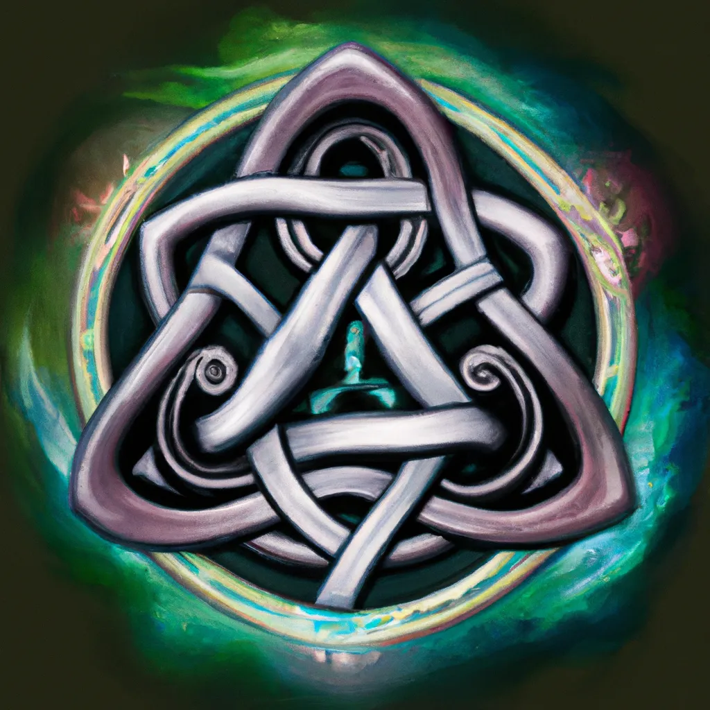Passo Passo wicca triquetra