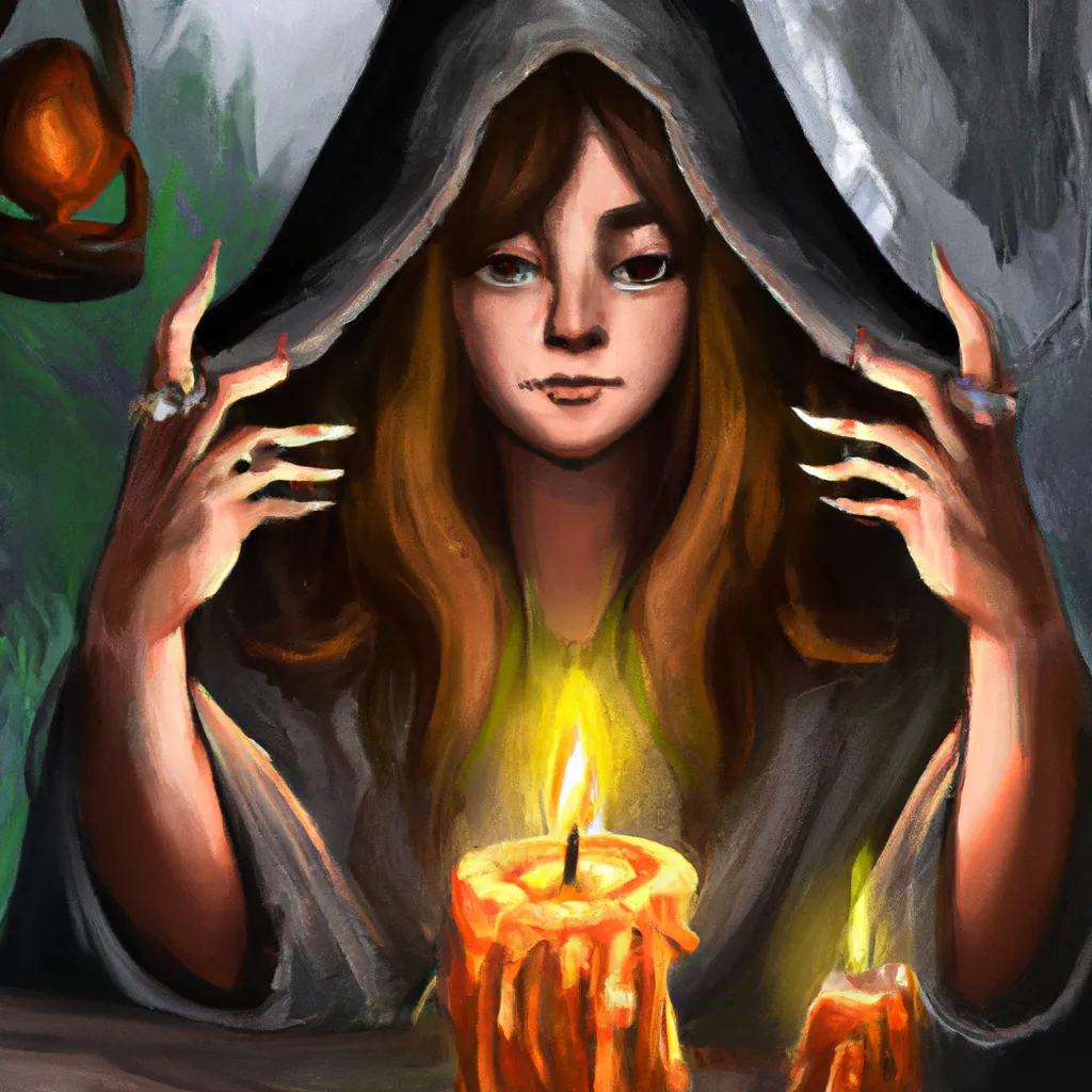 Passo Passo wicca velas