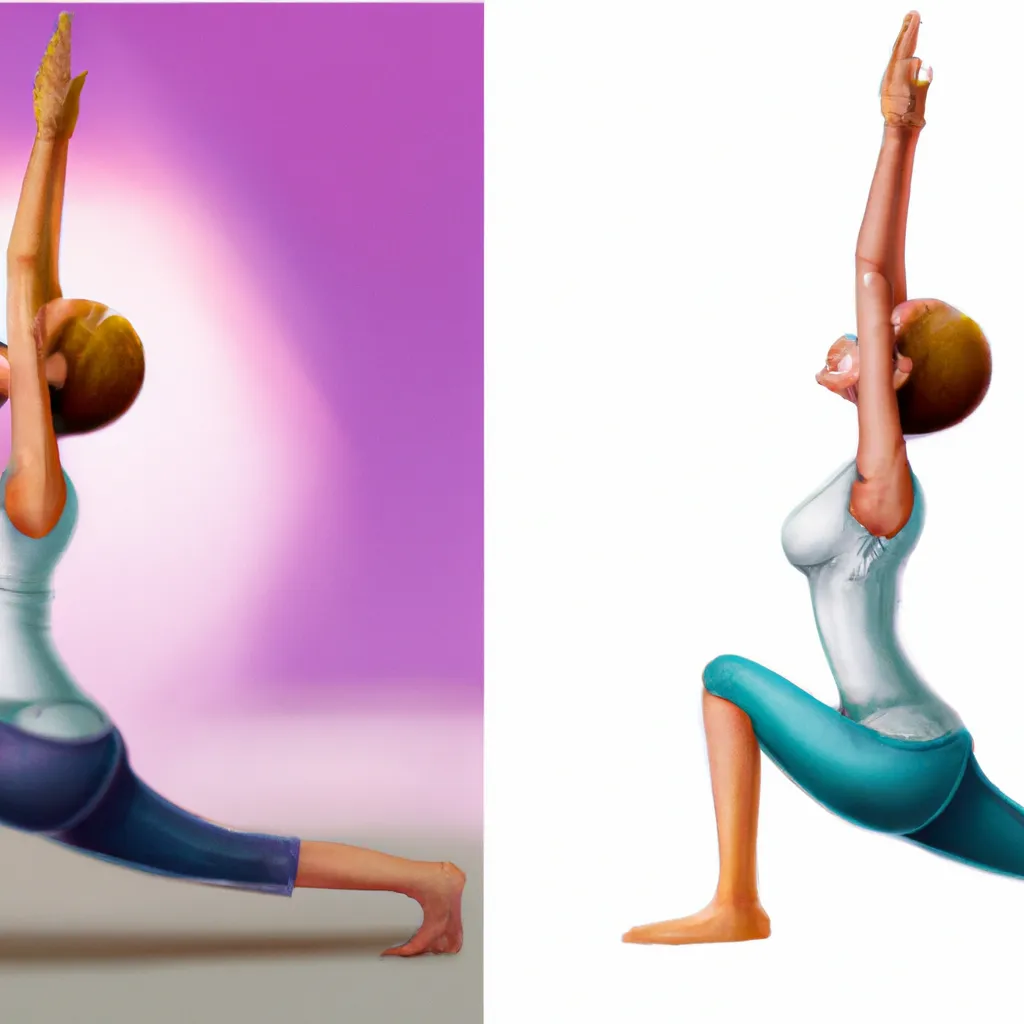 Passo Passo yoga corpo antes e depois