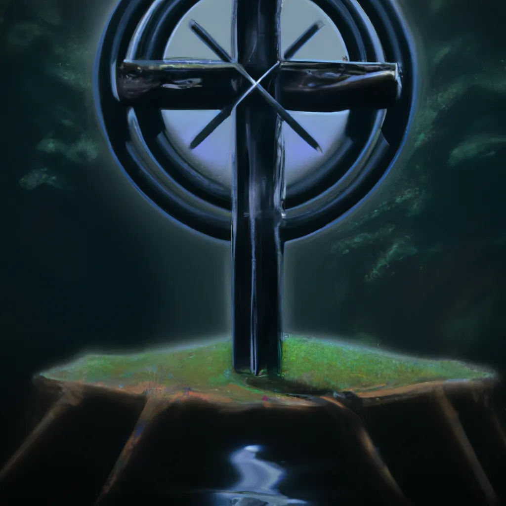 Tutorial O Misterio do Circulo com Uma Cruz