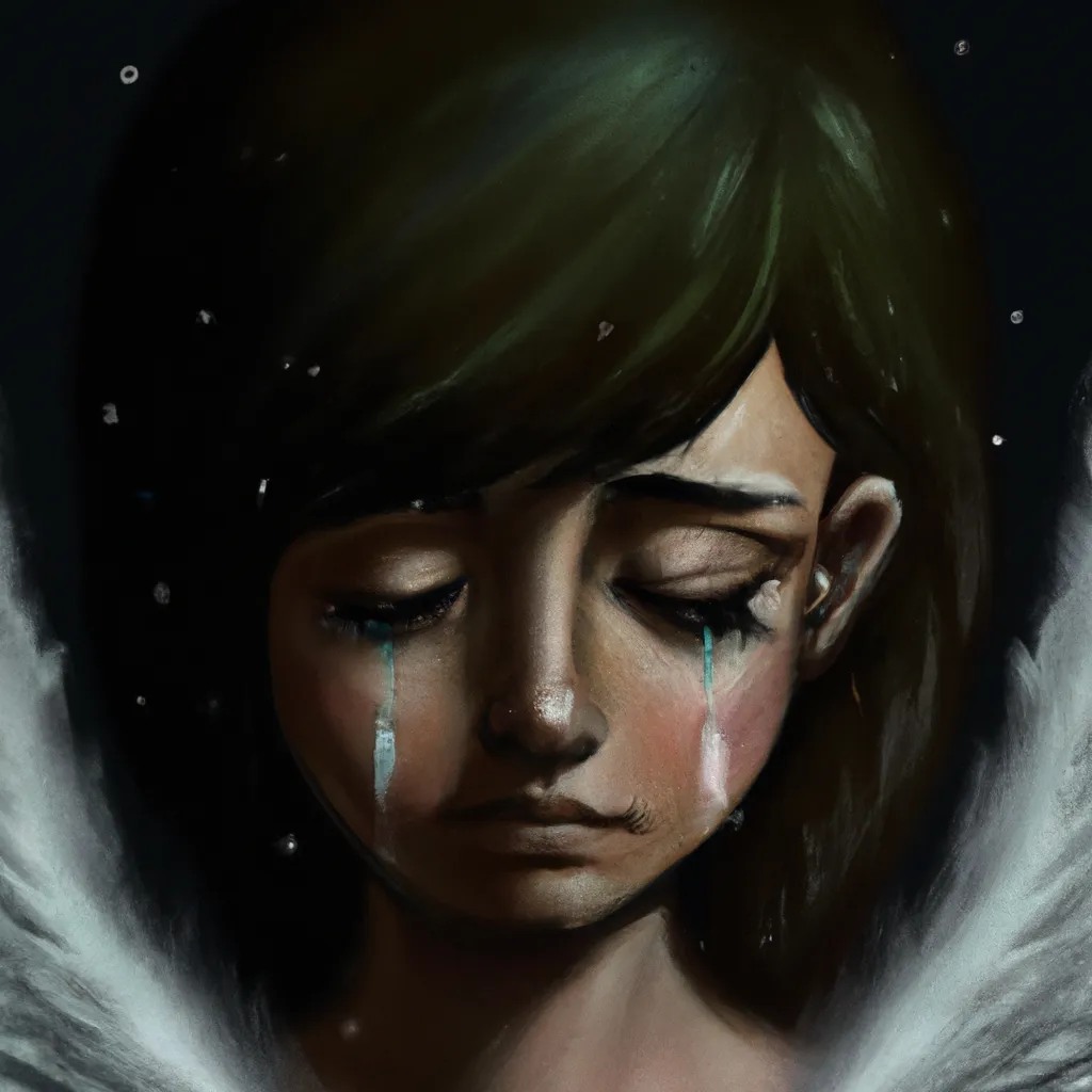 Tutorial anjo chorando