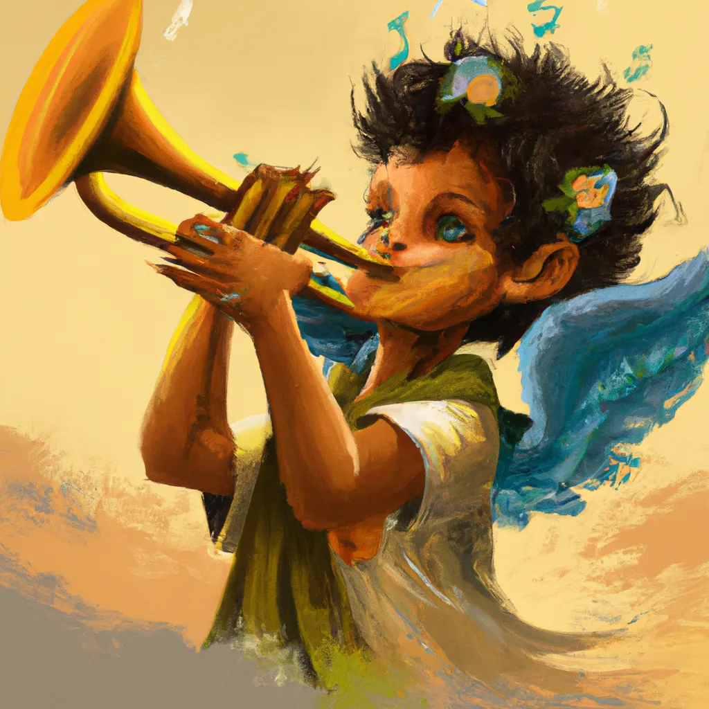 Anjos Tocando Trombetas: O Som Celestial que Encanta os Corações! 5 Tutorial anjo tocando trombeta