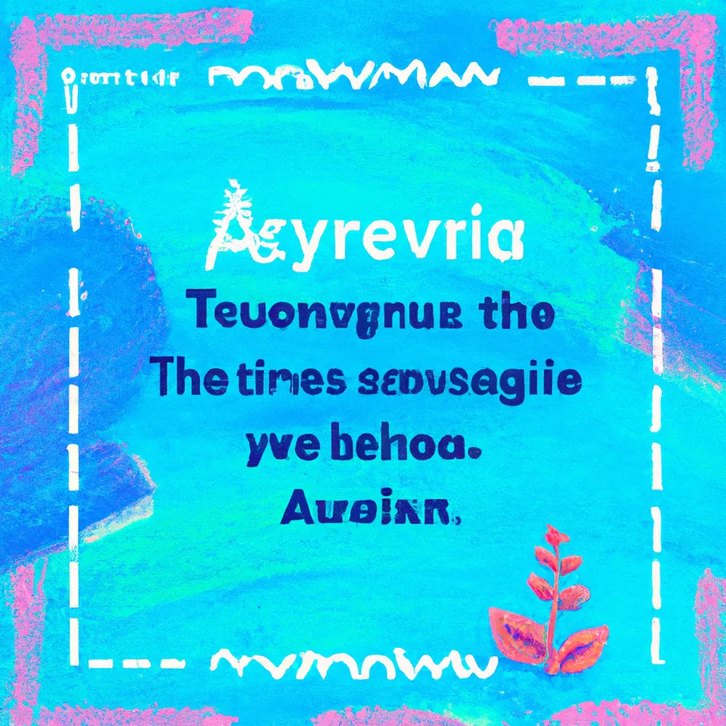 Tutorial ayurveda frases