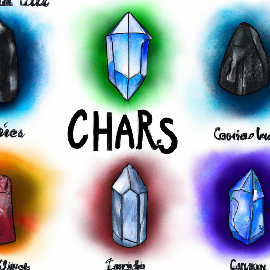 Tutorial chakras cores e pedras