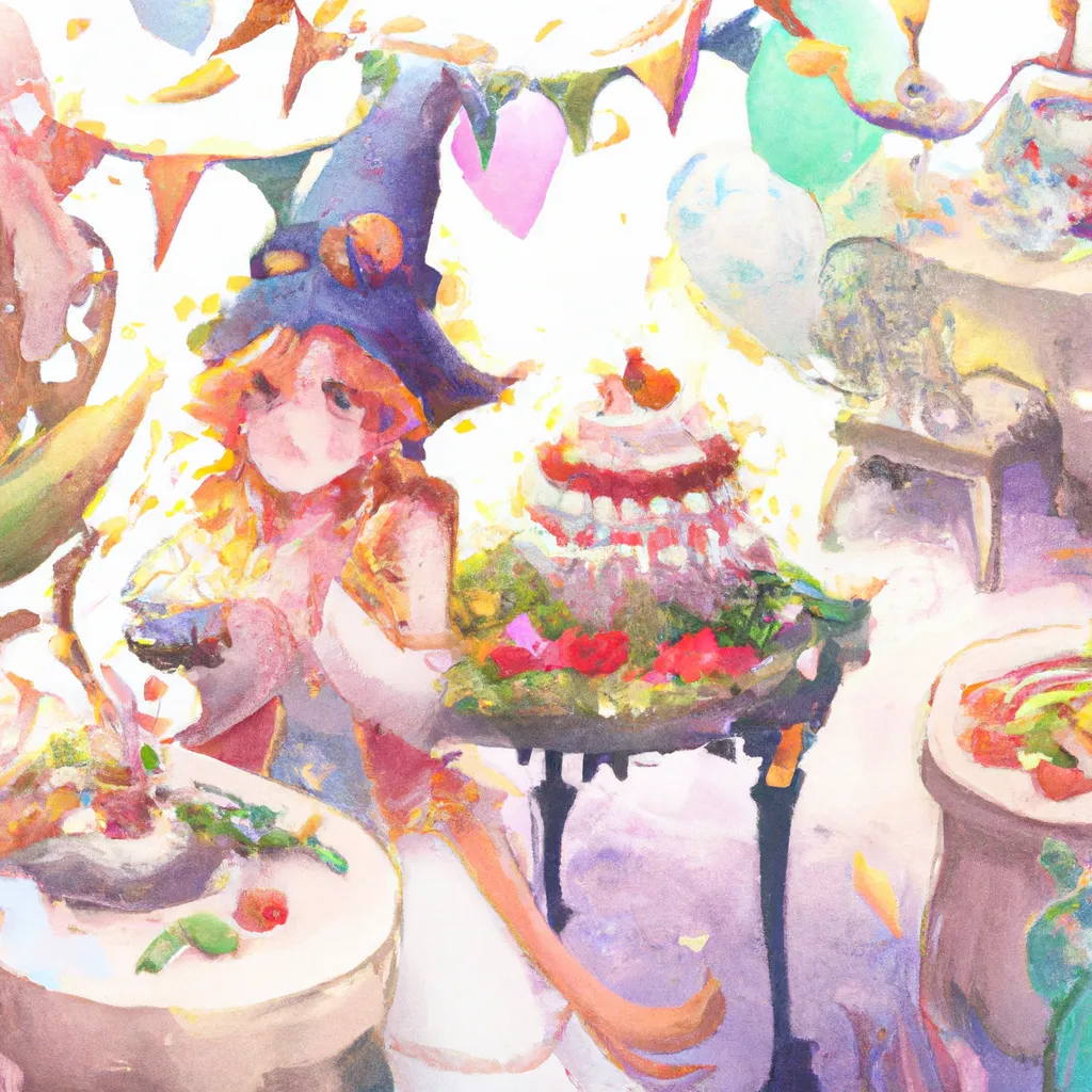 Tutorial magia festa buffet