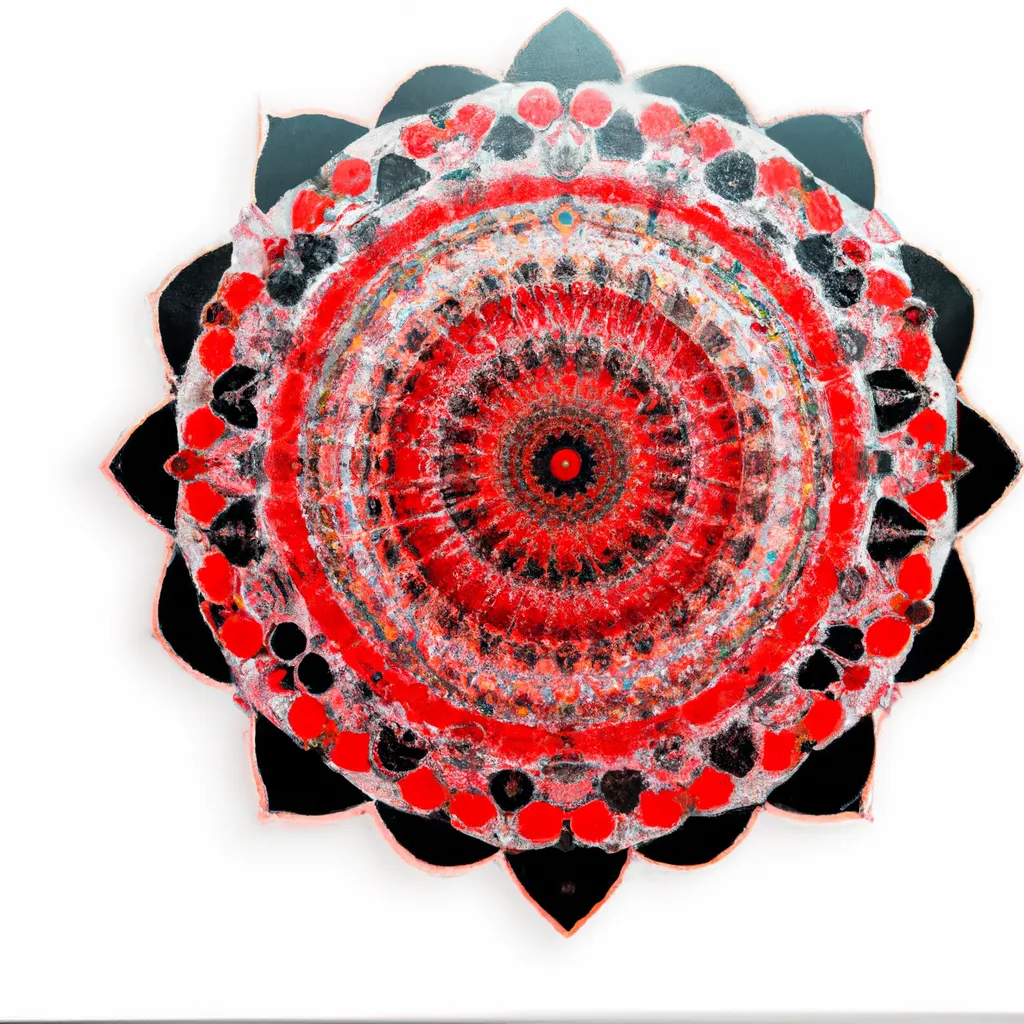Transforme Sua Parede em um Oásis de Harmonia com Mandala Adesivo! 5 Tutorial mandala adesivo parede
