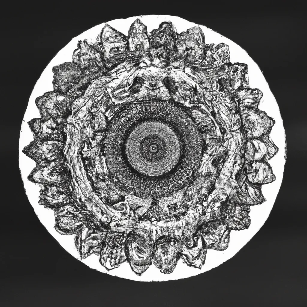 Tutorial mandala em pontilhismo
