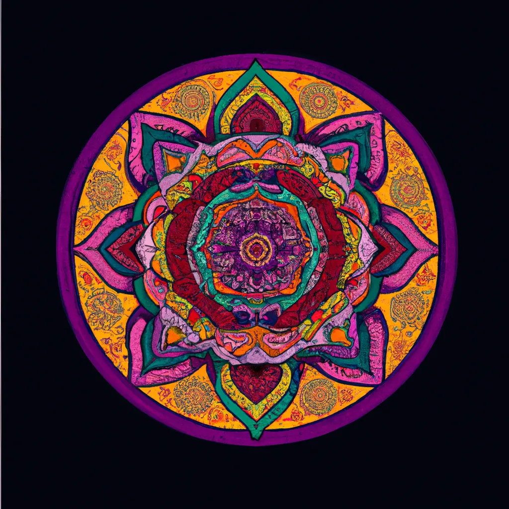 Tutorial mandala hindu