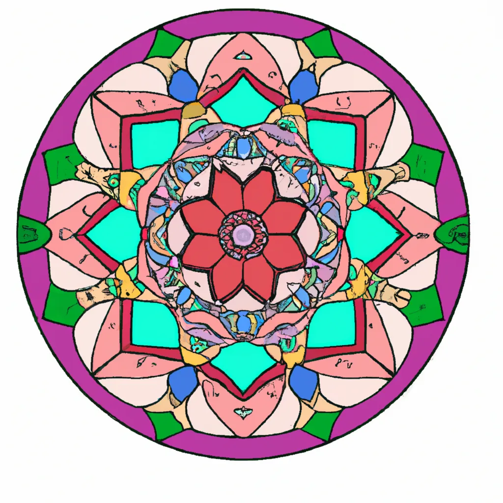 Tutorial mandala infantil
