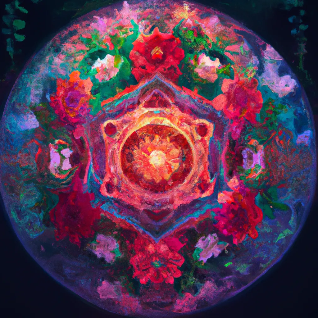 Tutorial mandala jardim secreto