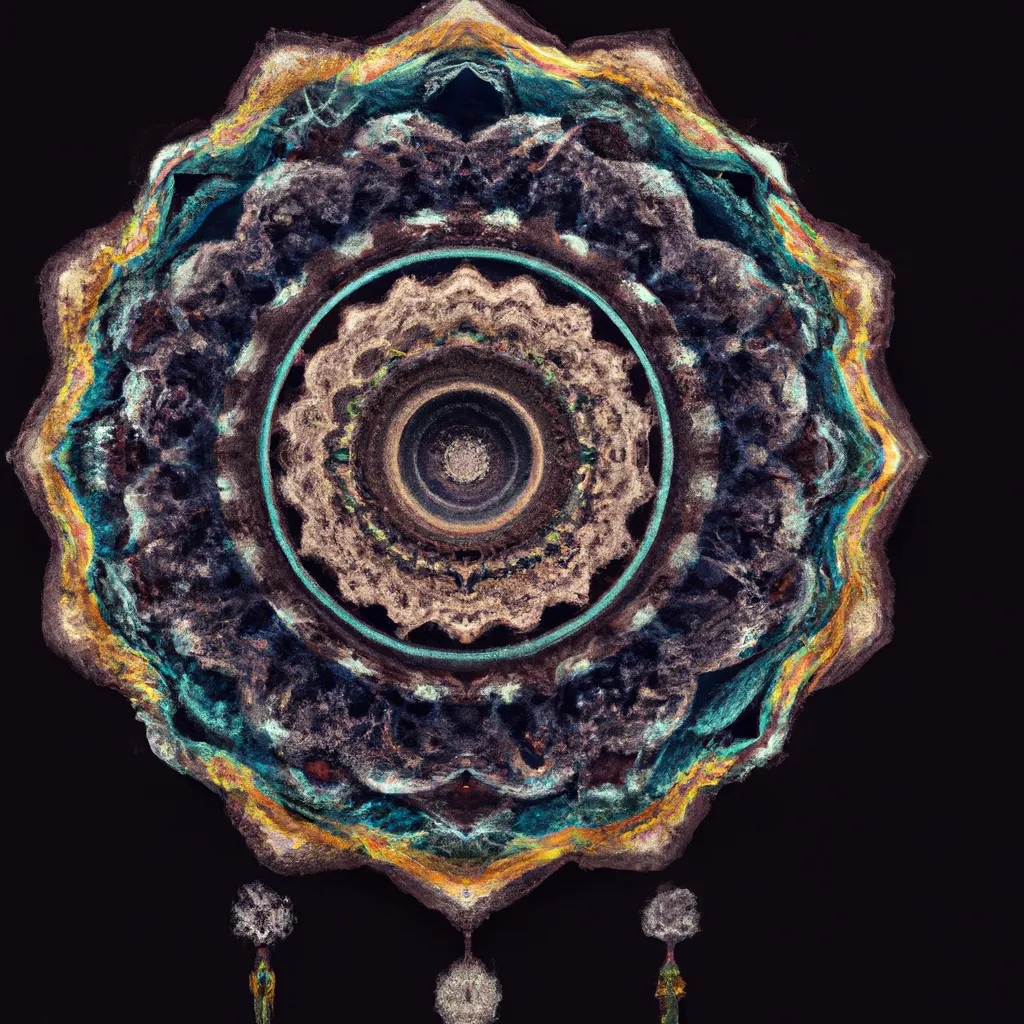 Tutorial mandala macrame
